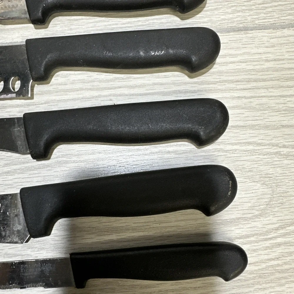 Philippe Richard Stainless Steel Kitchen‎ Knives (Set of 7) Plastic Handle